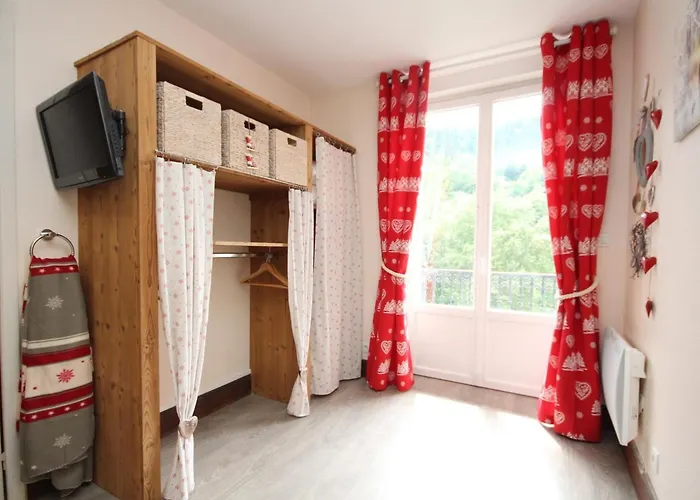 Apartment T2 Avec Balcon Et Wifi Au Centre Du Mont-dore - Fr-1-608-75